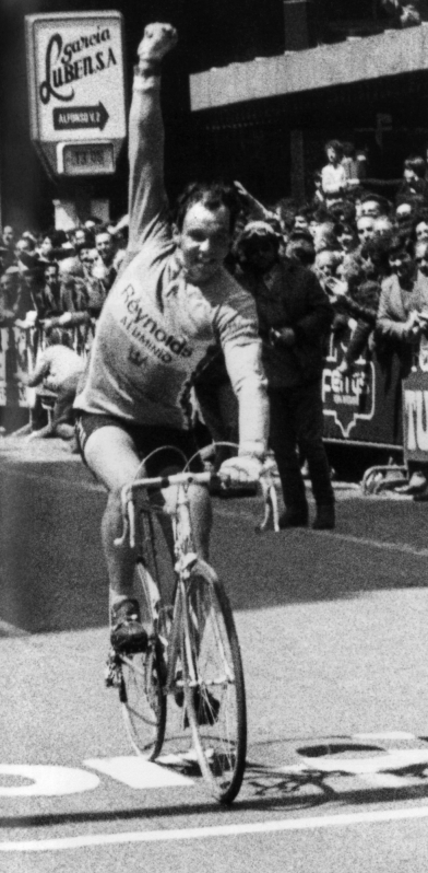 LA PRIMERA. Arnaud gana la 16ª etapa de la Vuelta a España 1980.
