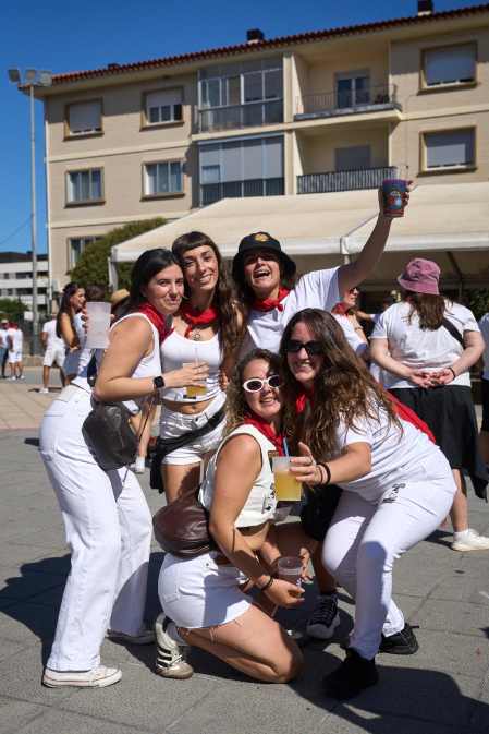 Fotos del inicio de las fiestas de Beriáin
