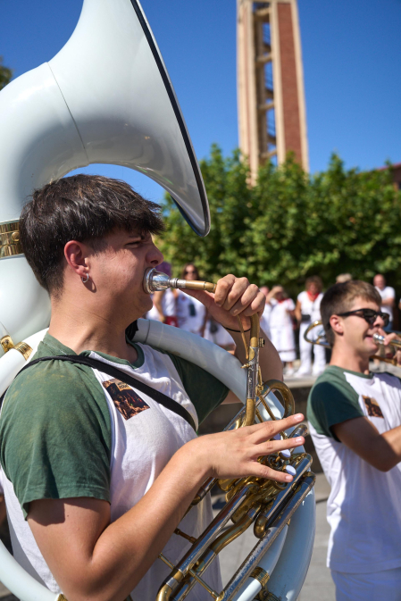 Fotos del inicio de las fiestas de Beriáin