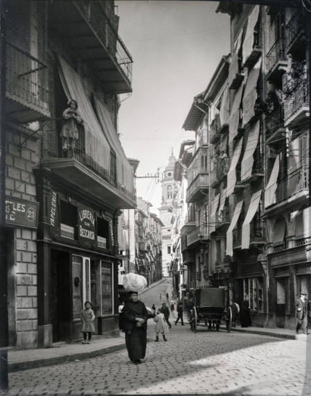 Calle Mercaderes en 1913