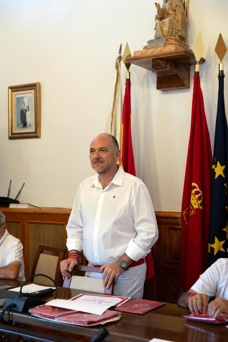 Foto del cohete de las fiestas de Fitero 2026