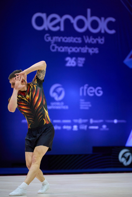 Fotos del Campeonato del Mundo de Gimnasia Aeróbica en Pamplona