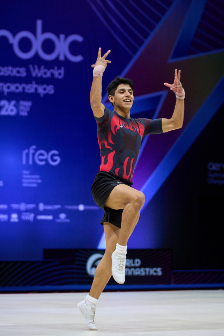 Fotos del Campeonato del Mundo de Gimnasia Aeróbica en Pamplona