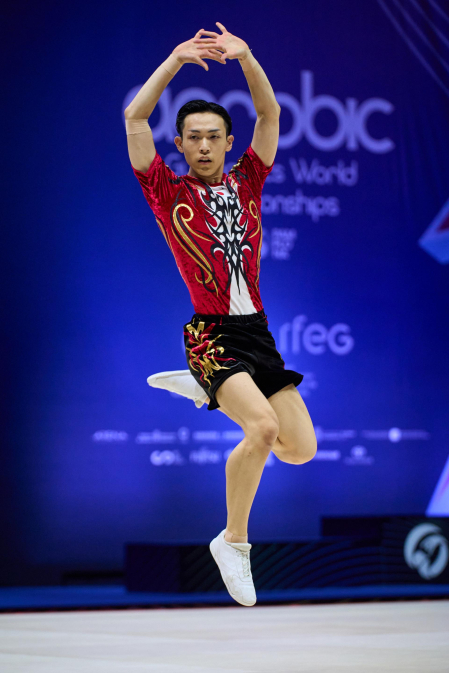 Fotos del Campeonato del Mundo de Gimnasia Aeróbica en Pamplona