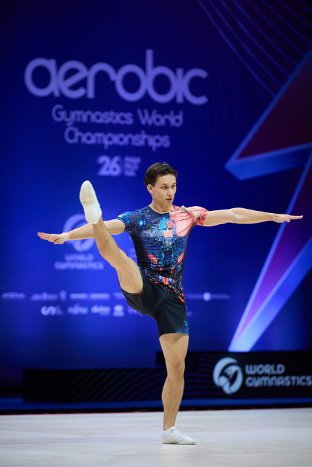 Fotos del Campeonato del Mundo de Gimnasia Aeróbica en Pamplona
