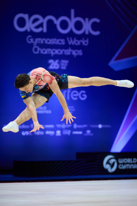 Fotos del Campeonato del Mundo de Gimnasia Aeróbica en Pamplona