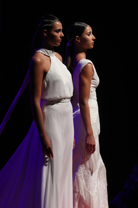 Fotos de la pasarela 20.20 de peinados de novia en Baluarte