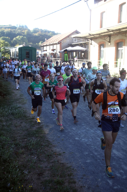 Fotos de la carrera entre Lekunberri y Leitza con más de 250 participantes este domingo 13 de septiembre