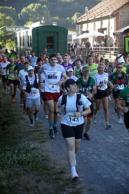 Fotos de la carrera entre Lekunberri y Leitza con más de 250 participantes este domingo 13 de septiembre