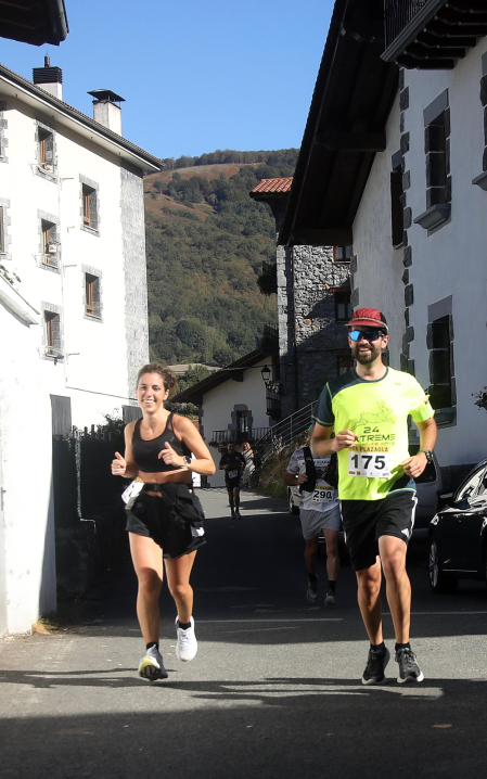 Fotos de la carrera entre Lekunberri y Leitza con más de 250 participantes este domingo 13 de septiembre