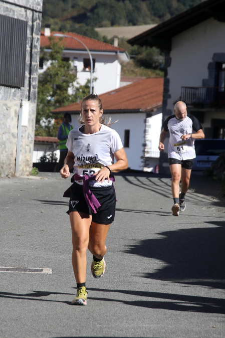 Fotos de la carrera entre Lekunberri y Leitza con más de 250 participantes este domingo 13 de septiembre