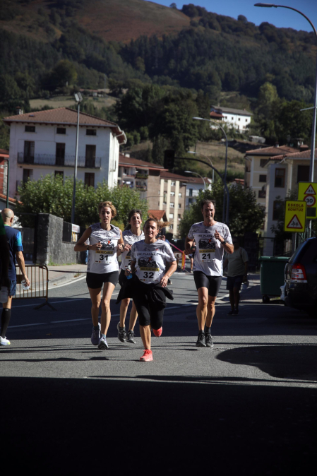 Fotos de la carrera entre Lekunberri y Leitza con más de 250 participantes este domingo 13 de septiembre