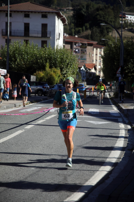Fotos de la carrera entre Lekunberri y Leitza con más de 250 participantes este domingo 13 de septiembre