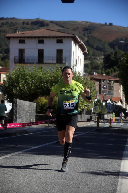 Fotos de la carrera entre Lekunberri y Leitza con más de 250 participantes este domingo 13 de septiembre