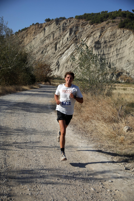 Participantes en la Azkotrail 2026 disputada en Peralta este sábado, 26 se septiembre, sobre un trazado de 15 kilómetros