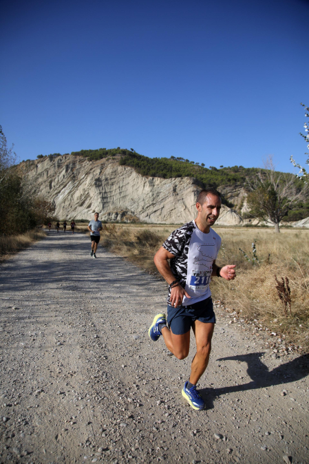 Participantes en la Azkotrail 2026 disputada en Peralta este sábado, 26 se septiembre, sobre un trazado de 15 kilómetros