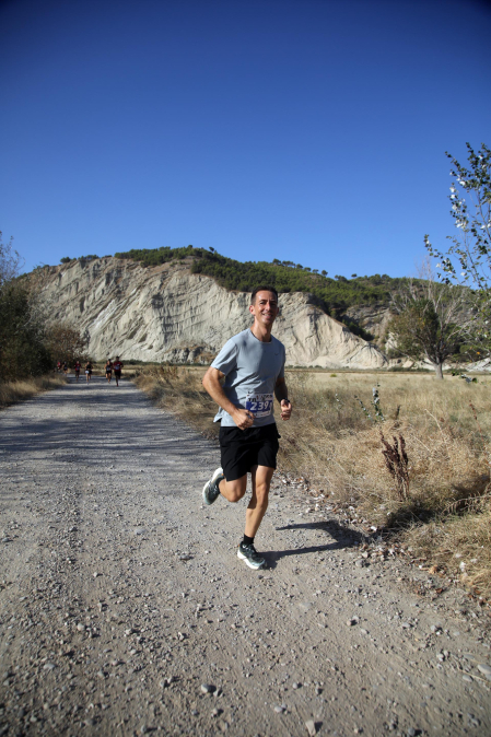 Participantes en la Azkotrail 2026 disputada en Peralta este sábado, 26 se septiembre, sobre un trazado de 15 kilómetros