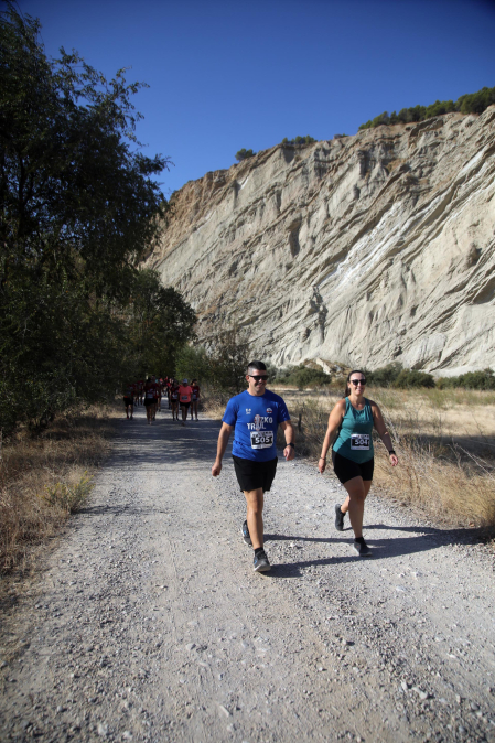 Participantes en la Azkotrail 2026 disputada en Peralta este sábado, 26 se septiembre, sobre un trazado de 15 kilómetros