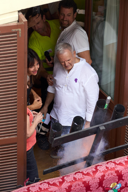 Fotos del cohete de fiestas de Villava 2026