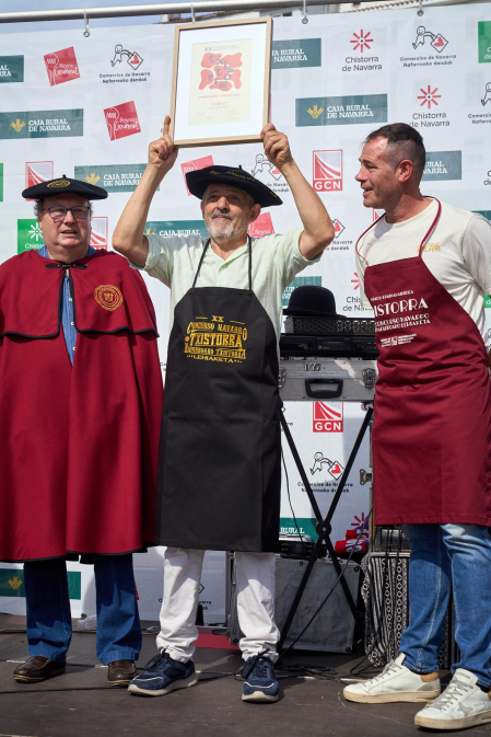 Fotos del XX Concurso Navarro de Chistorra 2026 celebrado en Pamplona