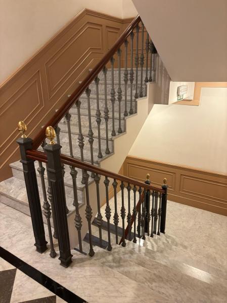 Escalera del edificio