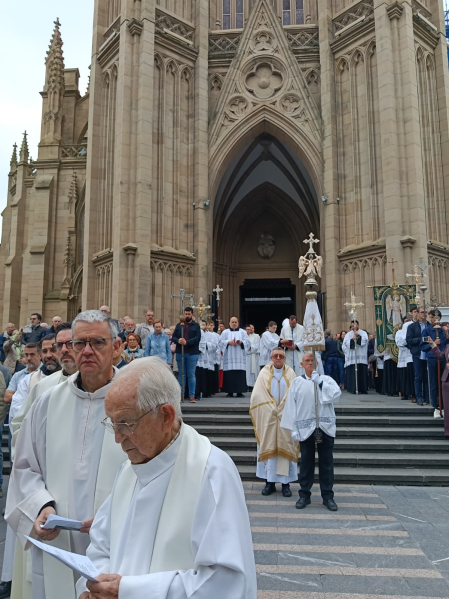 visita de San Miguel de Aralar a San Sebastián