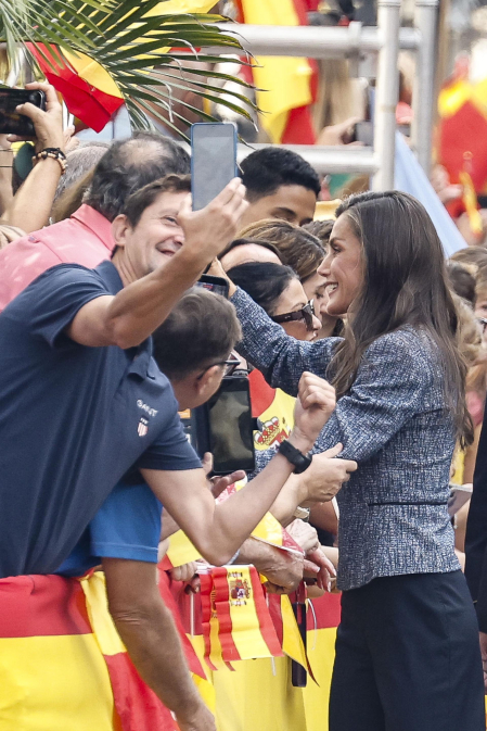 Fotos de la visita del rey Felipe y la reina Letizia a Ceuta