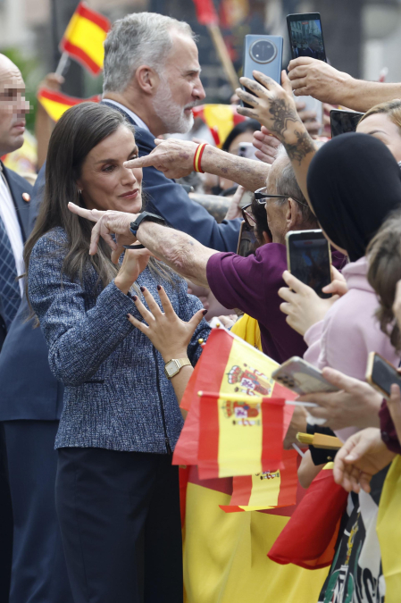 Fotos de la visita del rey Felipe y la reina Letizia a Ceuta
