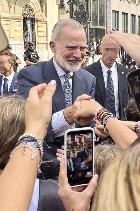 Fotos de la visita del rey Felipe y la reina Letizia a Ceuta