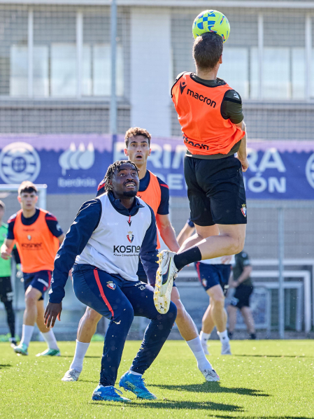 Fotos del entrenamiento de Osasuna de este viernes 30 de octubre