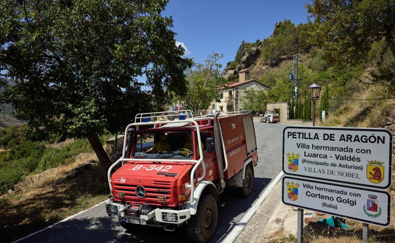 petilla de Aragón incendio