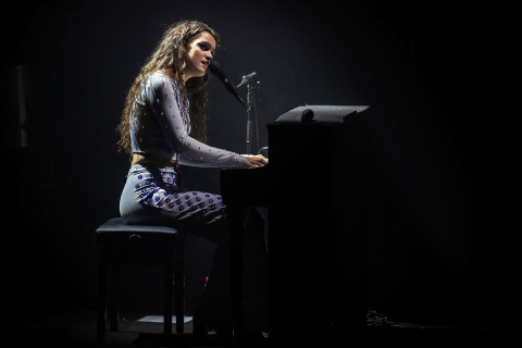 Fotos del concierto de Amaia en Pamplona en el festival Santaspascuas