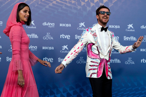 alfombra roja premios goya 2023