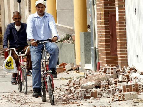 Un temblor de 5,2 grados sacude la localidad murciana de Lorca