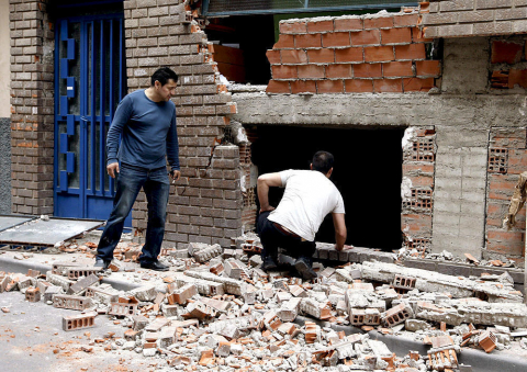 Un temblor de 5,2 grados sacude la localidad murciana de Lorca