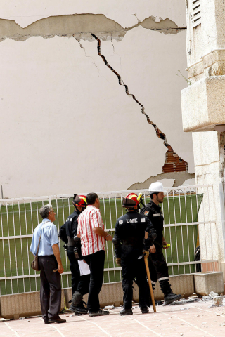 Un temblor de 5,2 grados sacude la localidad murciana de Lorca