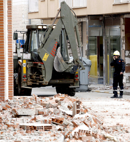 Un temblor de 5,2 grados sacude la localidad murciana de Lorca