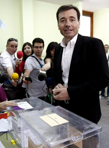 Jornada de votaciones de las elecciones autonómicas del 22-M