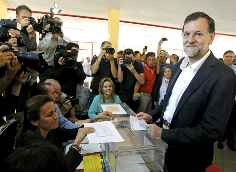 Jornada de votaciones de las elecciones autonómicas del 22-M