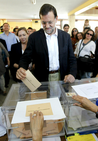Jornada de votaciones de las elecciones autonómicas del 22-M