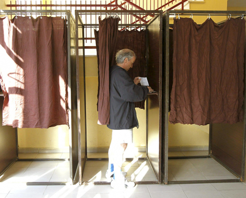 Jornada de votaciones de las elecciones autonómicas del 22-M