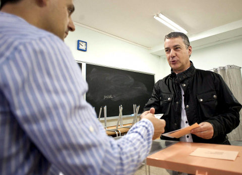 Jornada de votaciones de las elecciones autonómicas del 22-M