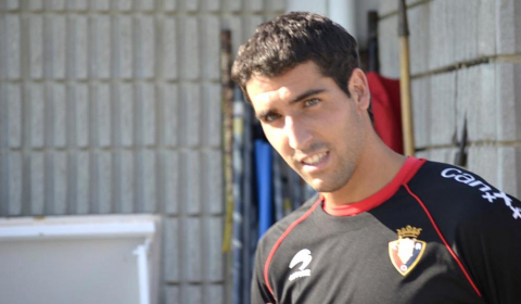 Raúl García se entrena en las instalaciones de Tajonar por primera vez tras su regreso al Club Atlético Osasuna.