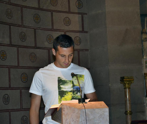 El conjunto rojillo visitó Javier para realizar la tradicional ofrenda al santo