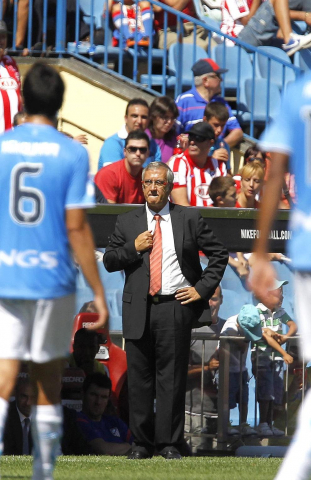 Osasuna consigue un empate en el Vicente Calderón en la segunda jornada de la temporada 2011/2012.