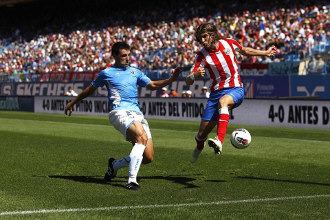 Osasuna consigue un empate en el Vicente Calderón en la segunda jornada de la temporada 2011/2012.