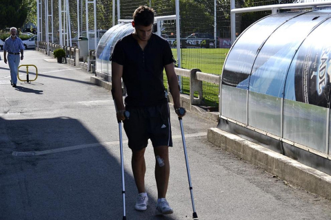 Osasuna ha vuelto a las entrenamientos en Tajonar para preparar el partido del próximo domingo ante el Sporting de Gijón en el Reyno de Navarra