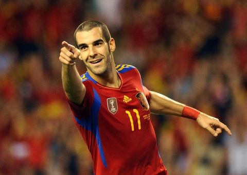 Partido de la selección española ante Liechtenstein (6-0)