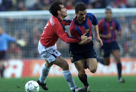 Repasa los Barcelona-Osasuna a través de imágenes de sus enfrentamientos en el Camp Nou