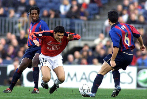 Repasa los Barcelona-Osasuna a través de imágenes de sus enfrentamientos en el Camp Nou